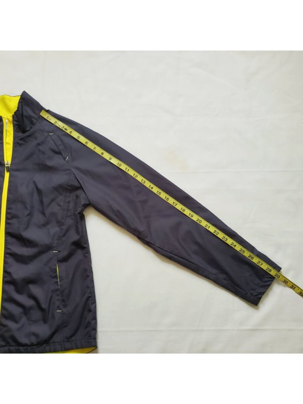 Danskin Now Women's Full Zip Vented Windbreaker Track Jacket Greystone S/CH(4-6) - Picture 15 of 16